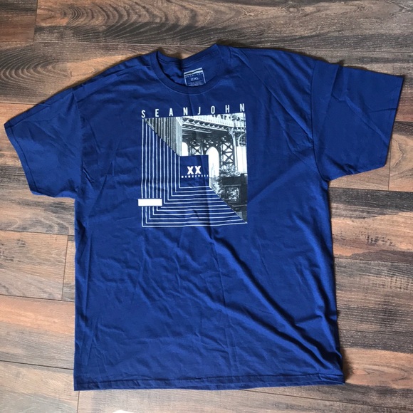 New Mens Sean John Graphic Tee 